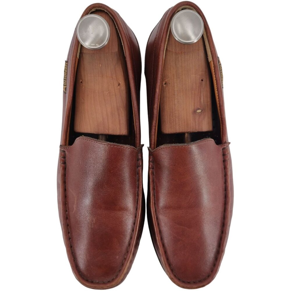 Mephisto Spinmaker Brown Venetian Moc-toe Loafers Mens 10.5 Casual Comfort Shoes - Picture 9 of 13
